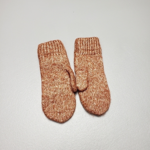 3/$15 time and tru knit brown mittens gloves women's one size - Picture 2 of 5